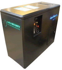 Picture of AMS-150HD shredder with laser logo option